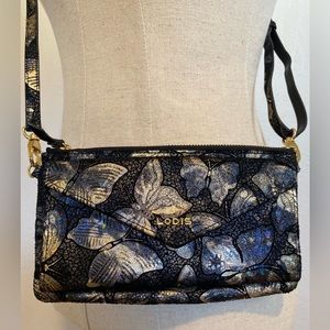 Lodis Crossbody Holographic Butterfly Purse